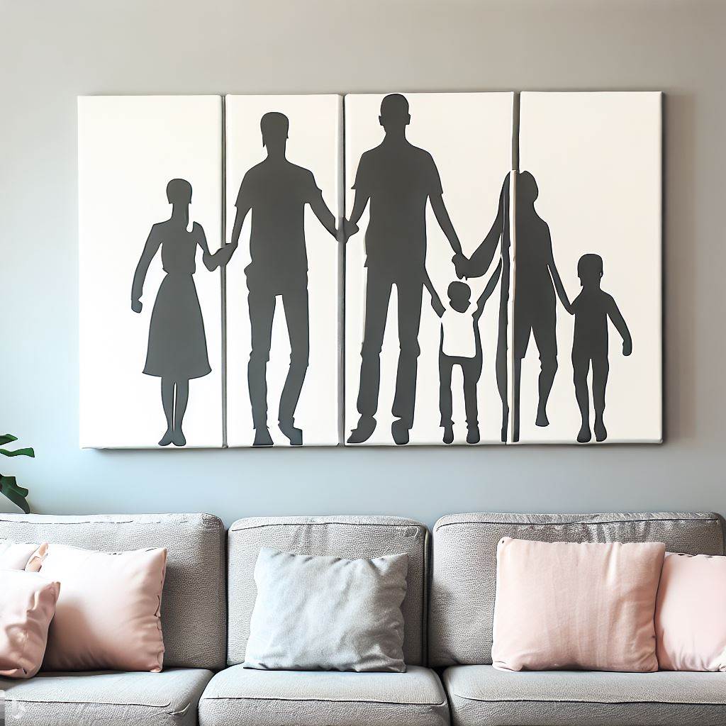 The best ways to hang a large canvas print