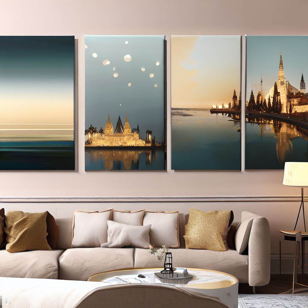 The best ways to use canvas prints for hotel decor